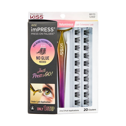 Kiss Impress Press On Falsies Voluminous