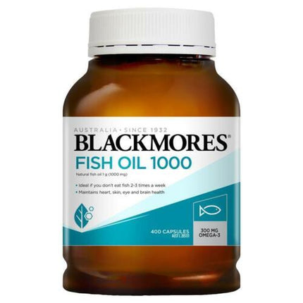 Blackmores Fish Oil 1000 400 Capsules - OhYouLuckyDuck.com.au