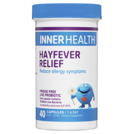 Ethical Nutrients Hayfever Relief Caps 40 - OhYouLuckyDuck.com.au