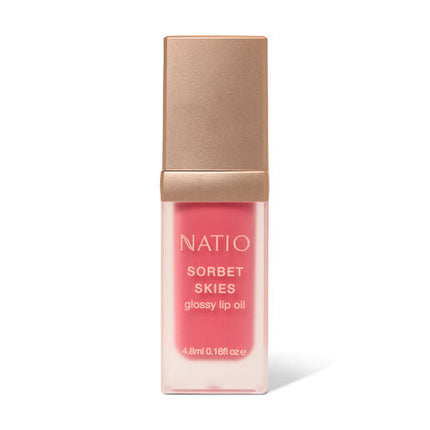 Natio Glossy Lip Oil Sorbet Skies