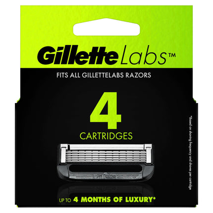 Gillette Labs Replacement Razor Blades 4 Pack