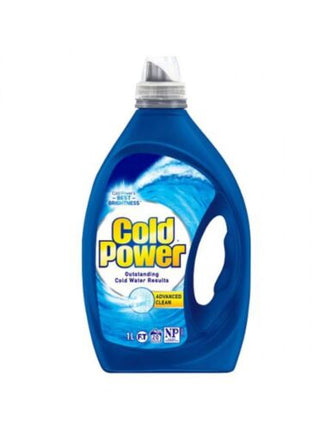 Cold Power Advanced Clean Laundry Liquid 1L - OhYouLuckyDuck.com.au