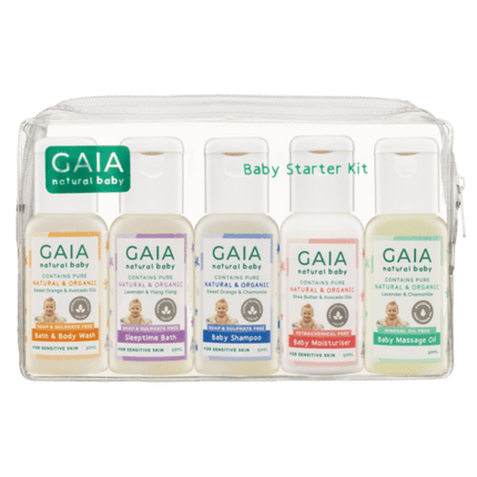Gaia Natural Baby Start Kit 5 x 50mL - OhYouLuckyDuck.com.au