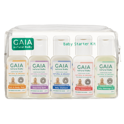 Gaia Natural Baby Start Kit 5 x 50mL - OhYouLuckyDuck.com.au