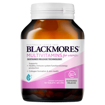 Blackmores Multivitamin for Women Tablets 90 - OhYouLuckyDuck.com.au