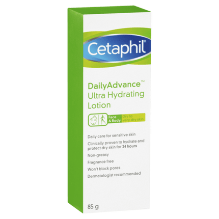 Cetaphil Ultra Hydrating Lotion Daily Advance 85g - OhYouLuckyDuck.com.au