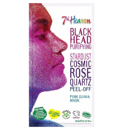7th Heaven Stardust Cosmic Rose Quartz Peel-Off Exfoliant Mask - OhYouLuckyDuck.com.au