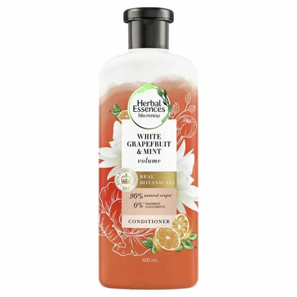Herbal Essences Bio:Renew Volumising Conditioner 400ml – White Grapefruit & Mint - OhYouLuckyDuck.com.au