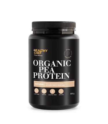 The Healthy Chef Organic Pea Protein Natural 600G