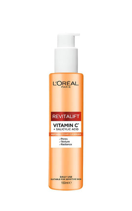 Loreal Revitalift Vitamin C Cream To Foam Cleanser 125ml - OhYouLuckyDuck.com.au