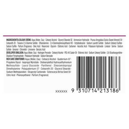 Schwarzkopf Napro Palette 1-1 Blue Black - OhYouLuckyDuck.com.au