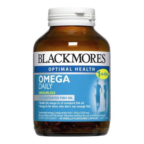 Blackmores Omega Double High Strength Fish Oil 90 Capsules - OhYouLuckyDuck.com.au