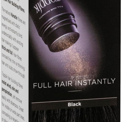Toppik Hair Building Fibres Black 27.5G