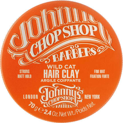 Johnnys Chop Shop Wild Cat Hair Clay 70g