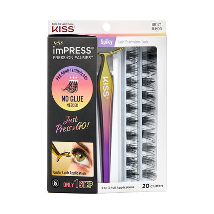 Kiss Impress Press On Falsies Spiky