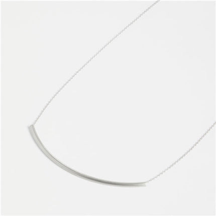 Elk Skara Silver Statement Necklace