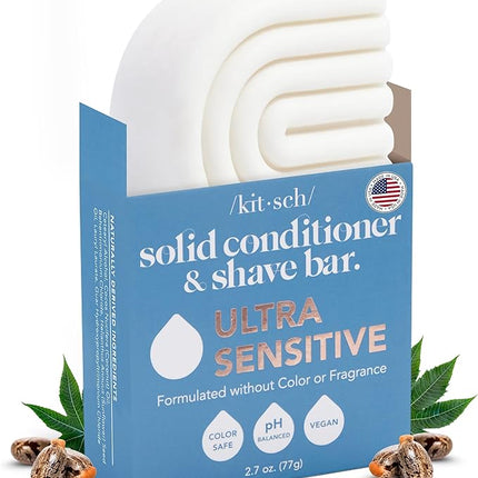 Kitsch Ultra Sensitive Cond + Shave Bar 77G