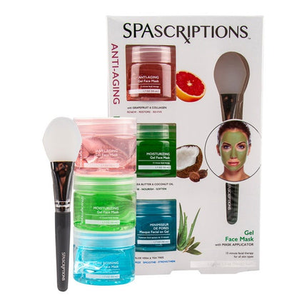 Spascriptions Anti Aging Moisture Pore Gel Mask 3Pk