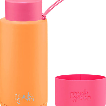 frank green Ultimate Ceramic Reusable Bottle Gift Set with Bumper Guard Assorted 1 L