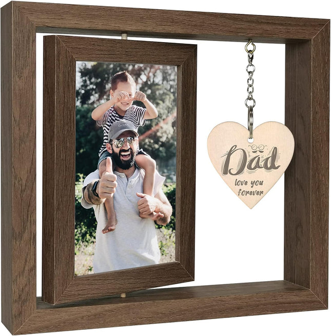 Celebrations Love Heart Love Dad Photo Frame 4 x 6