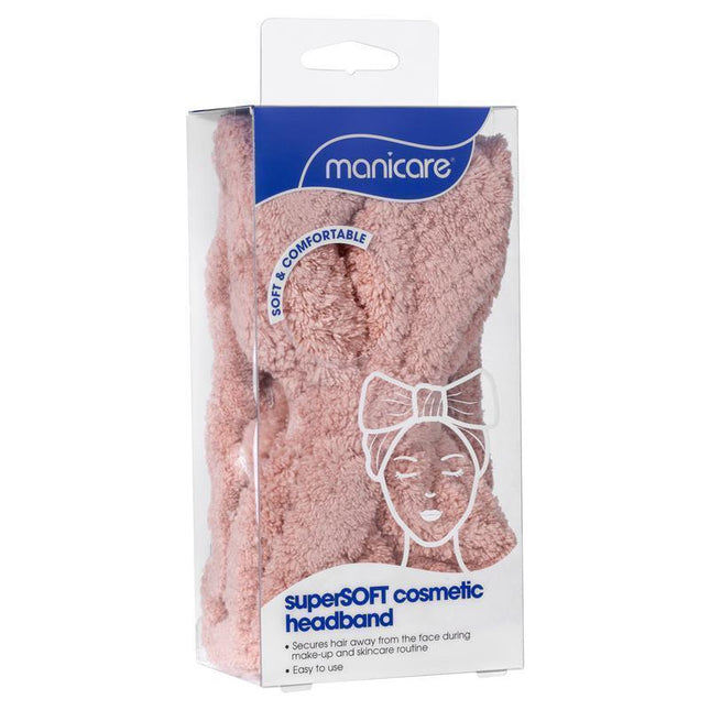 Manicare SuperSOFT Cosmetics Headband 1 Pack - OhYouLuckyDuck.com.au