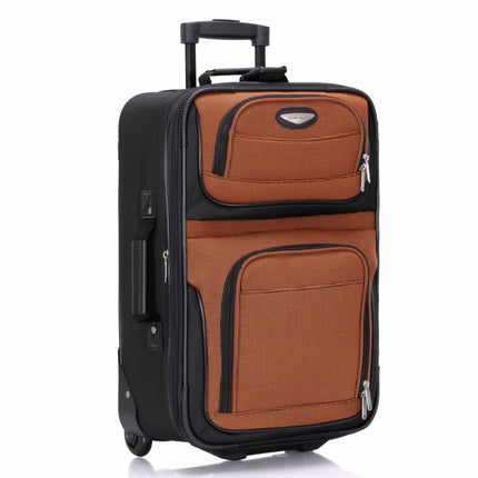 Traveler's Choice Amsterdam Expandable Softside Rolling Upright 21 Inches