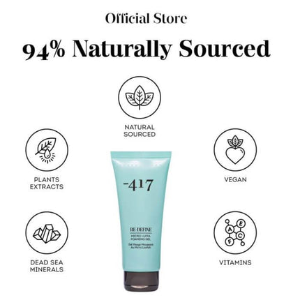 Minus 417 Micro Luffa Foaming Gel 200ml - OhYouLuckyDuck.com.au