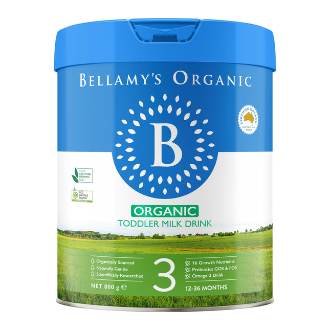 Bellamy's Organic Toddler Milk Drink Step 3 800G