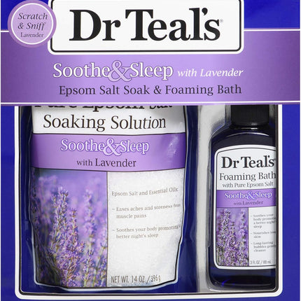 Dr. Teal's Lavender Body Wash Gift Set set Pieces