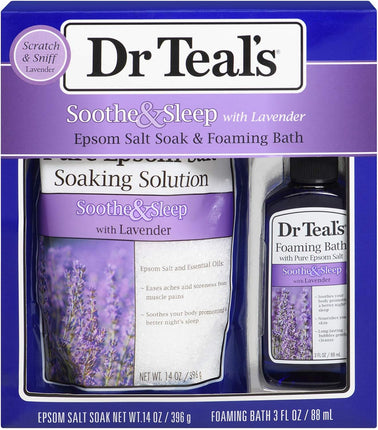 Dr. Teal's Lavender Body Wash Gift Set set Pieces