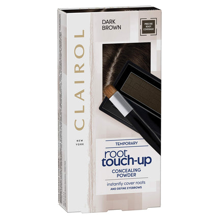 Clairol Nice And Easy Root Touch Up Concealing Powder Dark Brown 2.1G