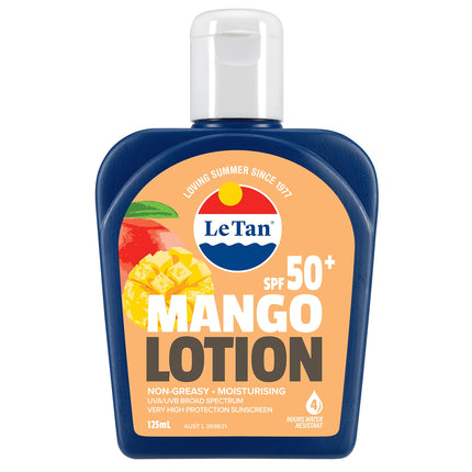 Le Tan Mango Lotion SPF50+ 125mL