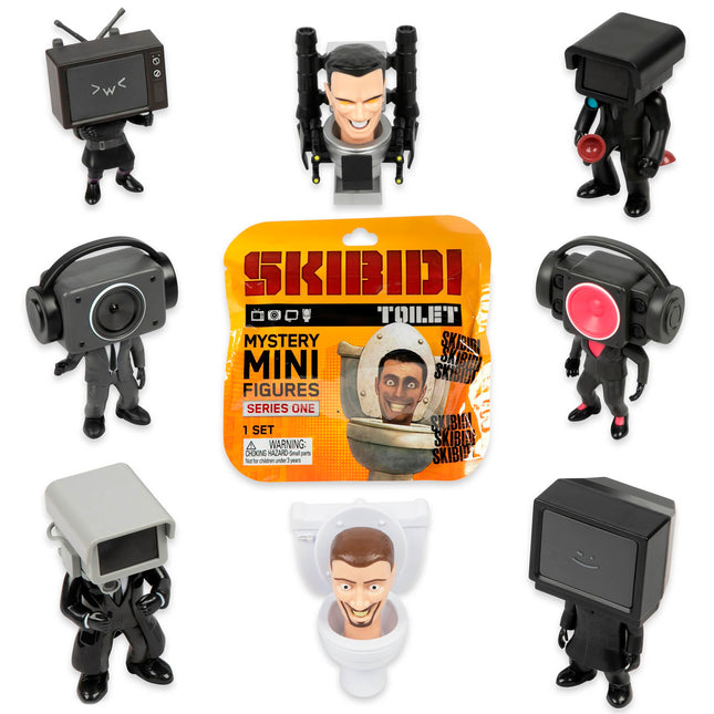 Youtooz Skibidi Toilet Mini Mystery Figures Collectible Blind Box Vinyl Figure 5.7cm