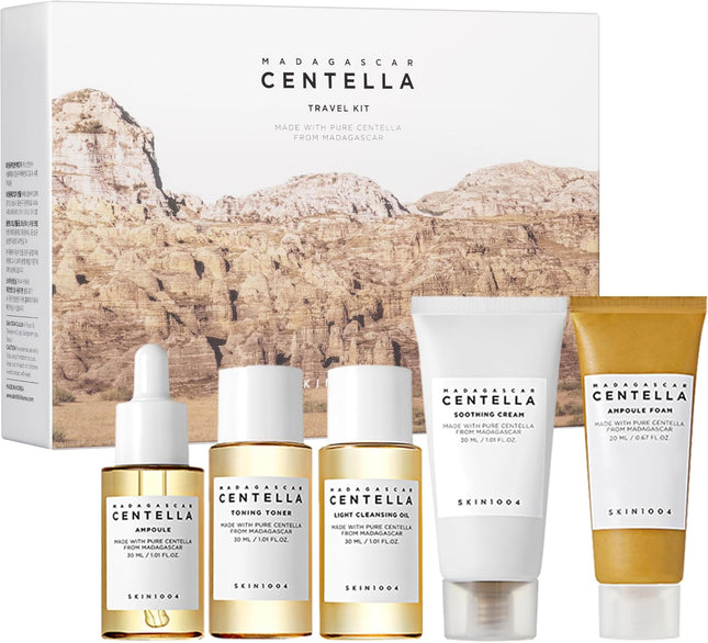 SKIN1004 Madagascar Centella Travel Kit 5 Piece Set