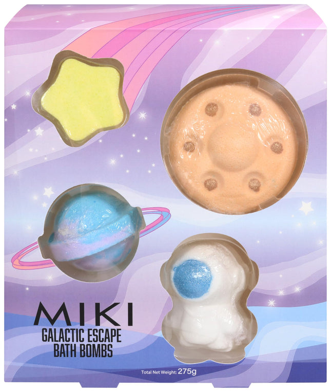 Miki Galactic Escape Bath Bomb Set