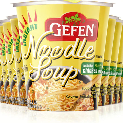 Gefen Noodle Cup Chicken No MSG Box of 12