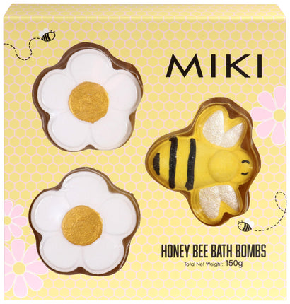 Miki Honey Bee Bath Bomb Set
