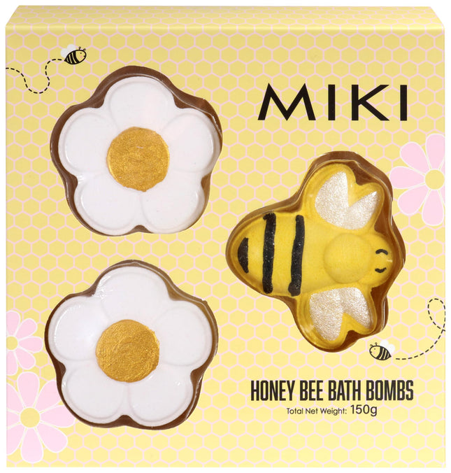 Miki Honey Bee Bath Bomb Set