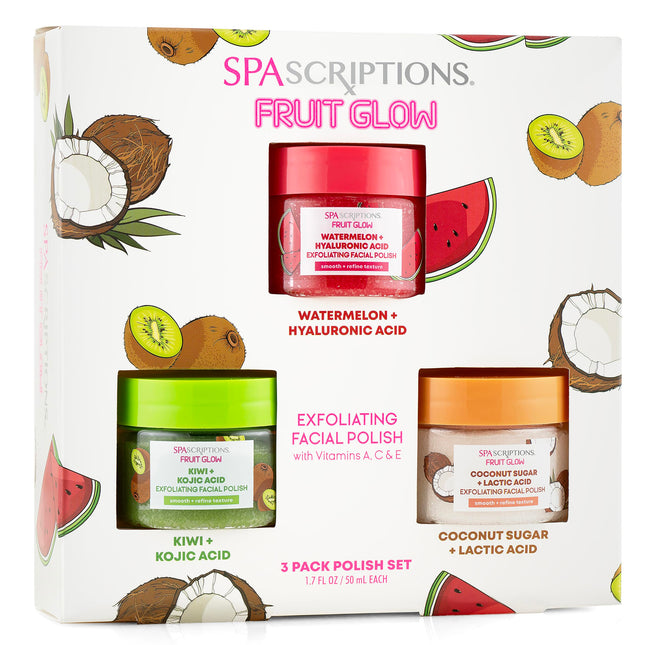 SpaScriptions Fruit Glow Exfoliating Facial Polish