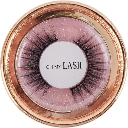 Oh My Lash Reusable 3D Black False Eyelashes Mink Vegan Makeup Lashes You