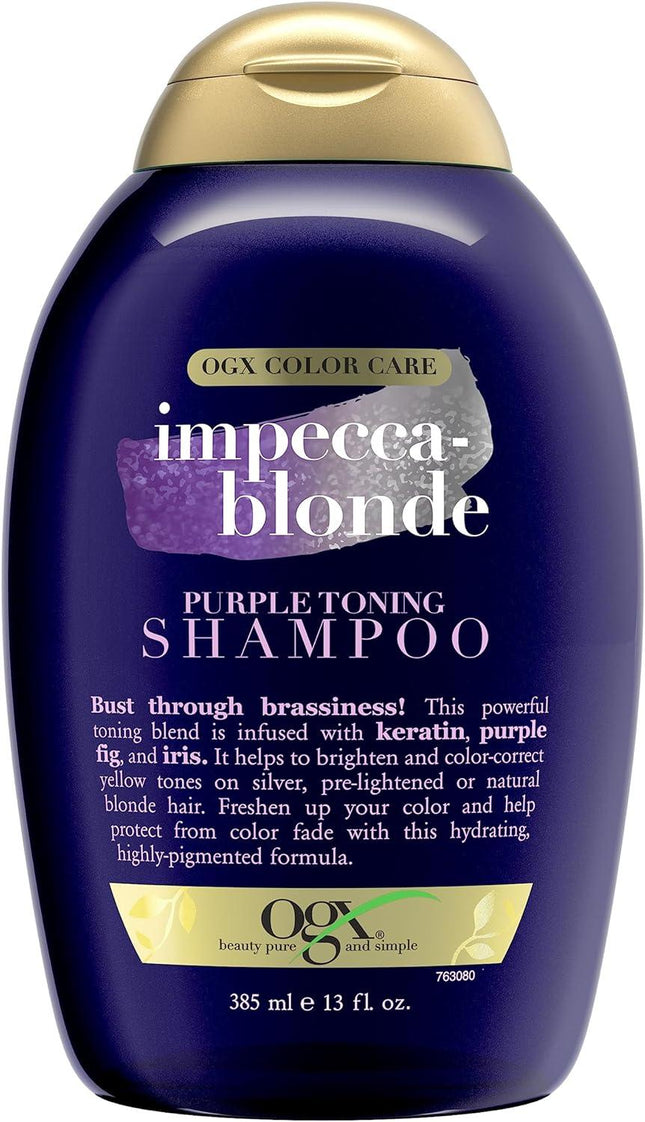 Ogx Shampoo Purple Toning 385 ml - OhYouLuckyDuck.com.au