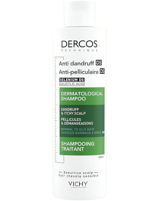 Vichy Dercos Anti Dandruff Normal to Oily Shampoo 200ML