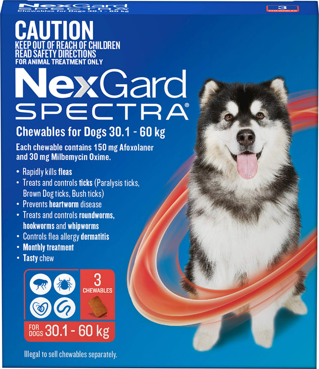 Nexgard Spectra Dog 30.1 60Kg X Large 3