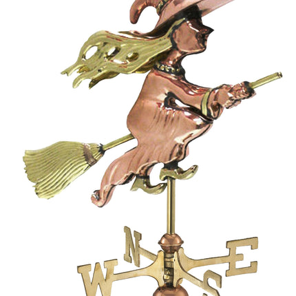Good Directions Witch Garden Weathervane with Garden Pole