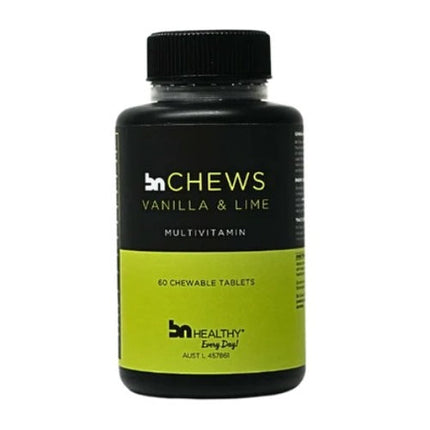 BN Healthy Chews Vanilla and Lime Chewable Multivitamins 60 Tablets