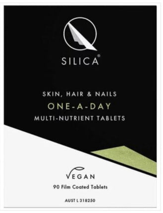 Qsilica One A Day Intensive Skin Hair & Nails 90 Tablets - OhYouLuckyDuck.com.au