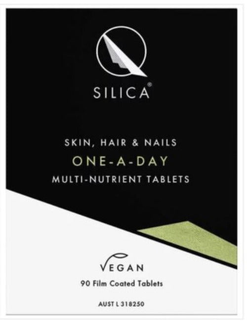 Qsilica One A Day Intensive Skin Hair & Nails 90 Tablets - OhYouLuckyDuck.com.au