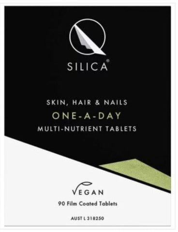 Qsilica One A Day Intensive Skin Hair & Nails 90 Tablets