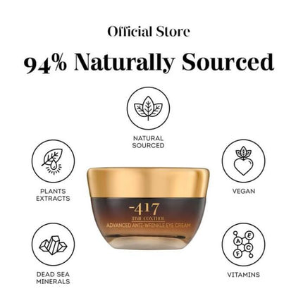 Minus 417 Advanced Anti-Wrinkle Eye Cream 30ml - OhYouLuckyDuck.com.au