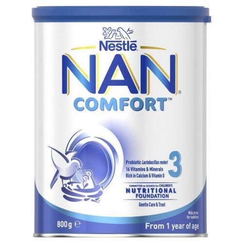 Nestle NAN Comfort Toddler Milk Drink Stage 3 800g - OhYouLuckyDuck.com.au